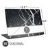 NBA Denver Nuggets Marble Universal Laptop 15in (12.2 x 8.8in) Skin