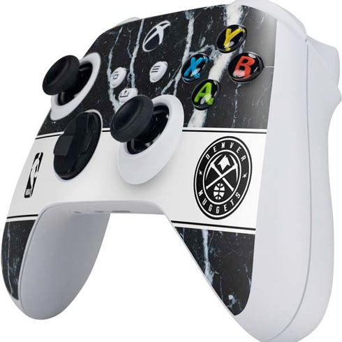 NBA Denver Nuggets Marble Xbox Series S Controller Skin