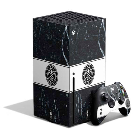 NBA Denver Nuggets Marble Xbox Series X Bundle Skin