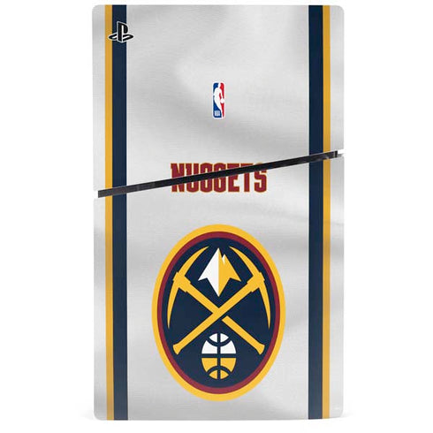 NBA Denver Nuggets PS5 Slim Disk Console Skin