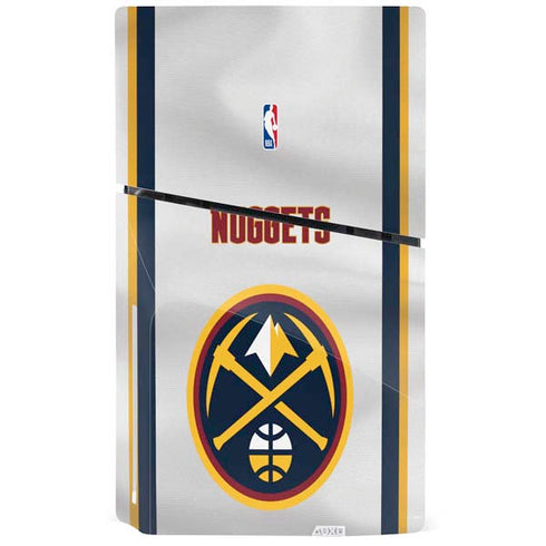NBA Denver Nuggets PS5 Slim Disk Console Skin