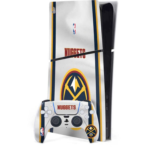 NBA Denver Nuggets PS5 Slim Digital Edition Console Skin
