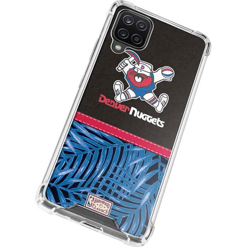 NBA Denver Nuggets Retro Palms Galaxy A12 Clear Case