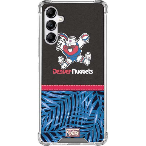 NBA Denver Nuggets Retro Palms Galaxy A14 5G Clear Case