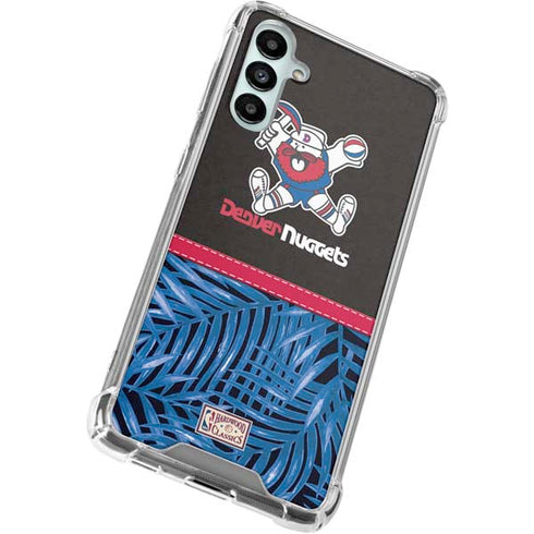 NBA Denver Nuggets Retro Palms Galaxy A14 5G Clear Case