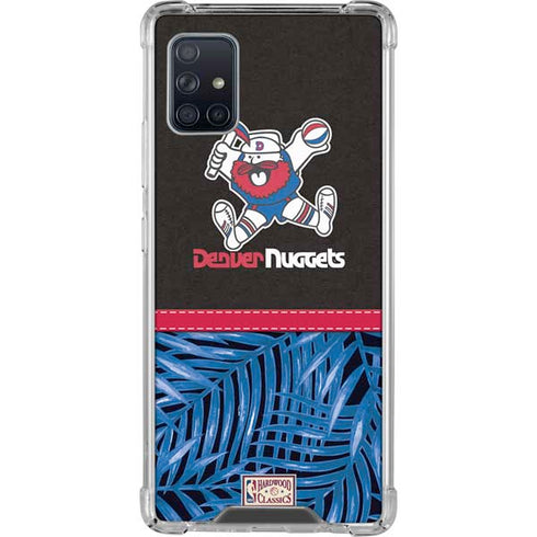 NBA Denver Nuggets Retro Palms Galaxy A51 5G Clear Case