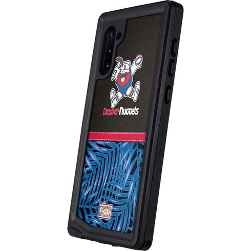 NBA Denver Nuggets Retro Palms Galaxy Note 10 Waterproof Case