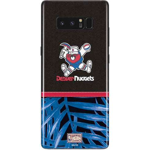 NBA Denver Nuggets Retro Palms Galaxy Note 8 Skin