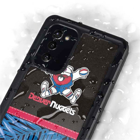 NBA Denver Nuggets Retro Palms Galaxy Note20 5G Waterproof Case