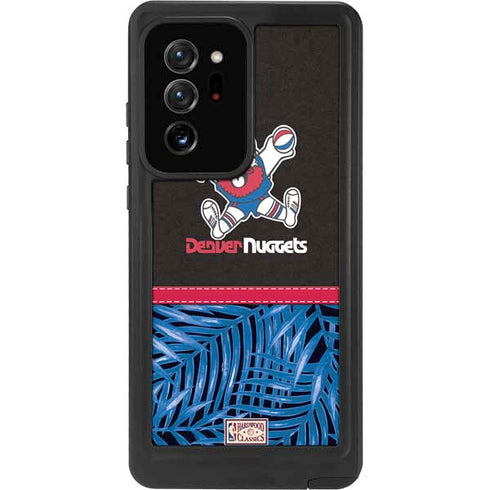 NBA Denver Nuggets Retro Palms Galaxy Note20 Ultra 5G Waterproof Case