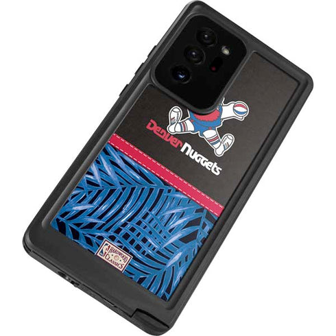 NBA Denver Nuggets Retro Palms Galaxy Note20 Ultra 5G Waterproof Case