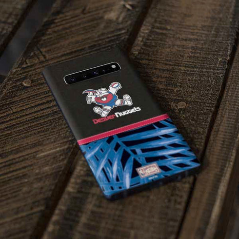 NBA Denver Nuggets Retro Palms Galaxy S10 Plus Skin