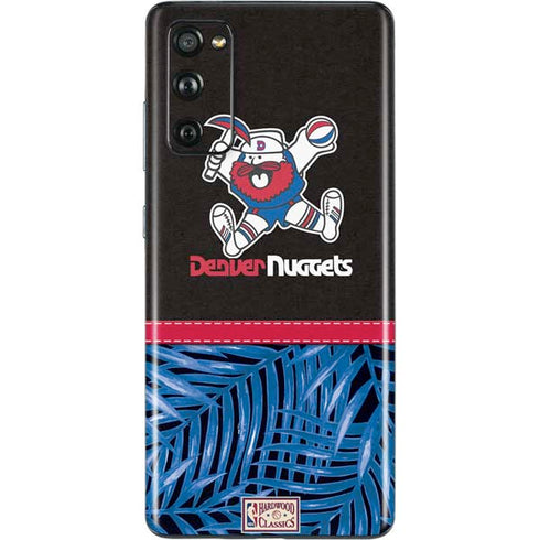 NBA Denver Nuggets Retro Palms Galaxy S20 Fan Edition Skin
