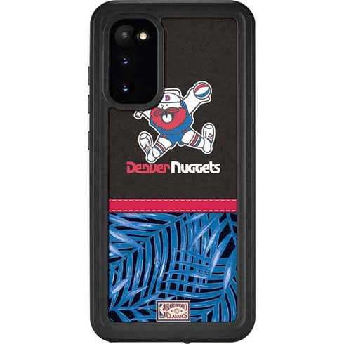 NBA Denver Nuggets Retro Palms Galaxy S20 Waterproof Case