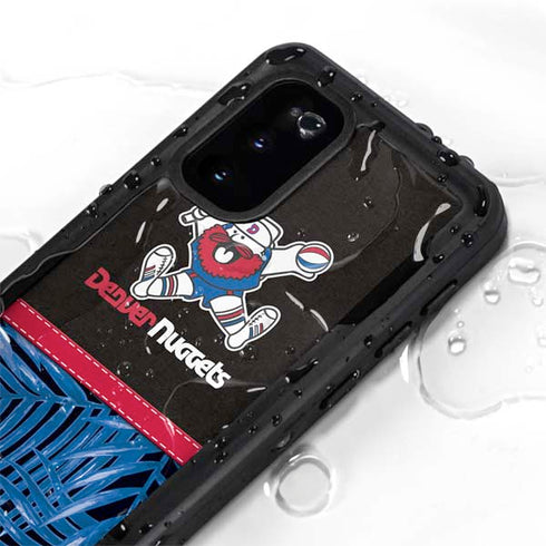 NBA Denver Nuggets Retro Palms Galaxy S20 Waterproof Case