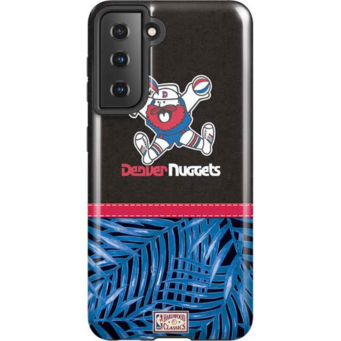 NBA Denver Nuggets Retro Palms Galaxy S21 5G Pro Case