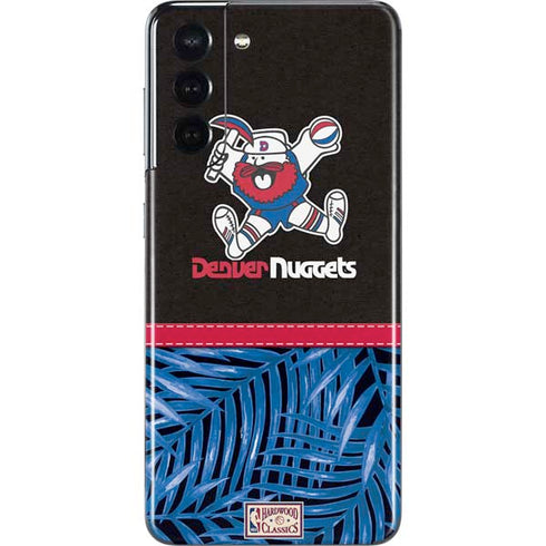 NBA Denver Nuggets Retro Palms Galaxy S21 5G Skin