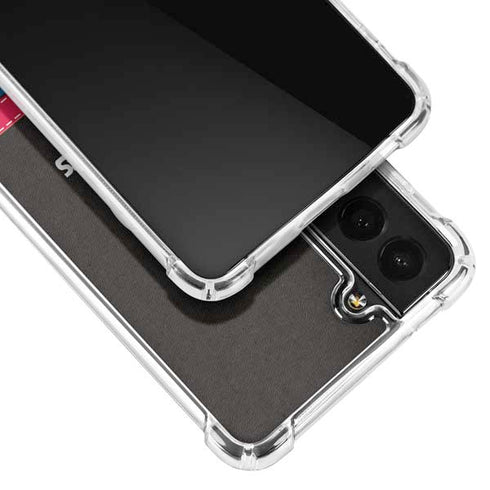 NBA Denver Nuggets Retro Palms Galaxy S21 Plus 5G Clear Case