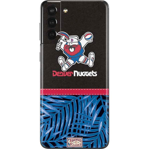 NBA Denver Nuggets Retro Palms Galaxy S21 Plus 5G Skin