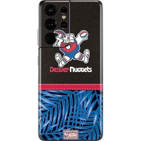 NBA Denver Nuggets Retro Palms Galaxy S21 Ultra 5G Skin