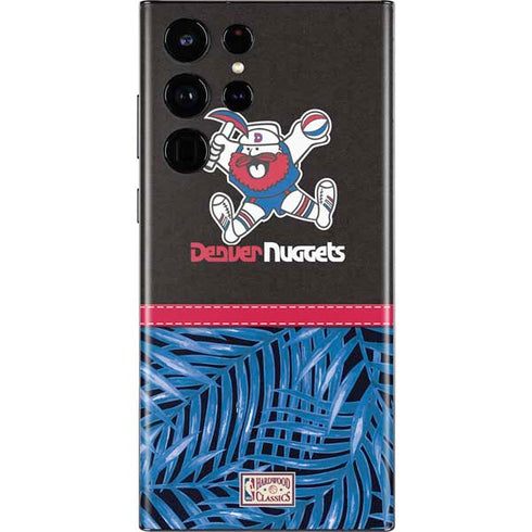 NBA Denver Nuggets Retro Palms Galaxy S22 Ultra Skin