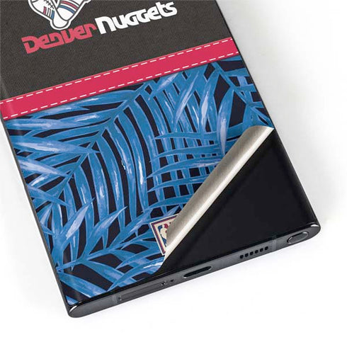 NBA Denver Nuggets Retro Palms Galaxy S22 Ultra Skin
