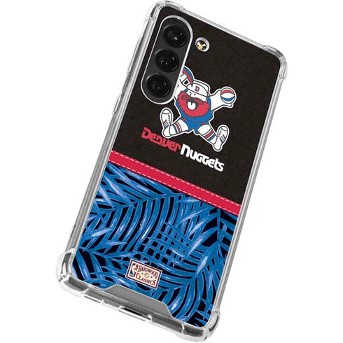NBA Denver Nuggets Retro Palms Galaxy S23 Clear Case