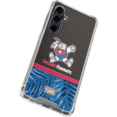 NBA Denver Nuggets Retro Palms Galaxy S23 FE Clear Case