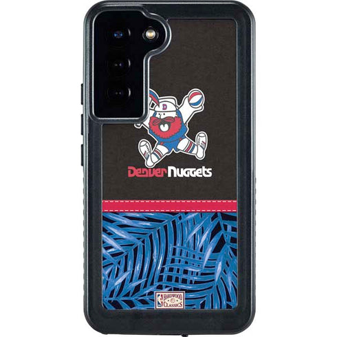 NBA Denver Nuggets Retro Palms Galaxy S23 Plus Waterproof Case