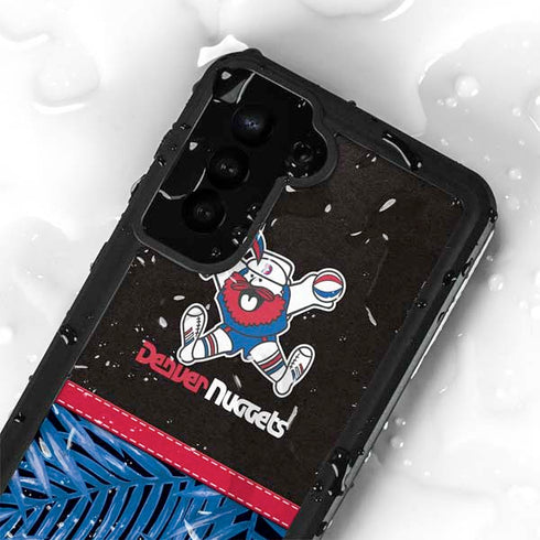 NBA Denver Nuggets Retro Palms Galaxy S23 Plus Waterproof Case