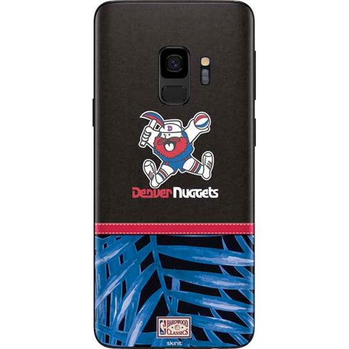 NBA Denver Nuggets Retro Palms Galaxy S9 Skin