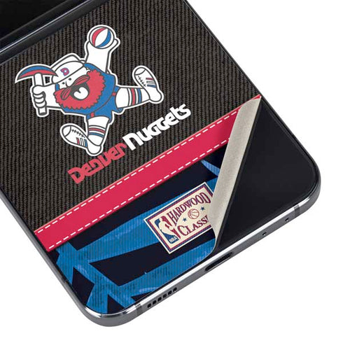 NBA Denver Nuggets Retro Palms Galaxy Z Flip5 5G Skin
