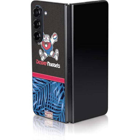NBA Denver Nuggets Retro Palms Galaxy Z Fold5 5G Skin