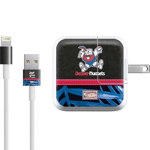 NBA Denver Nuggets Retro Palms iPad Charger (10W USB) Skin