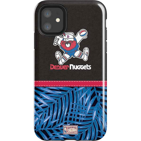 NBA Denver Nuggets Retro Palms iPhone 11 Impact Case