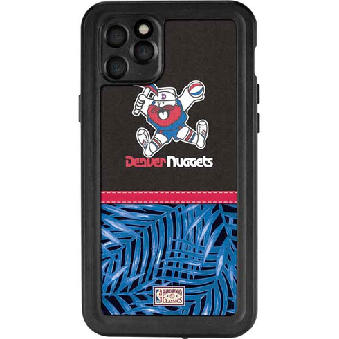 NBA Denver Nuggets Retro Palms iPhone 11 Pro Max Waterproof Case