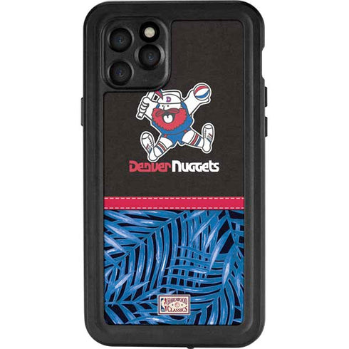 NBA Denver Nuggets Retro Palms iPhone 11 Pro Waterproof Case