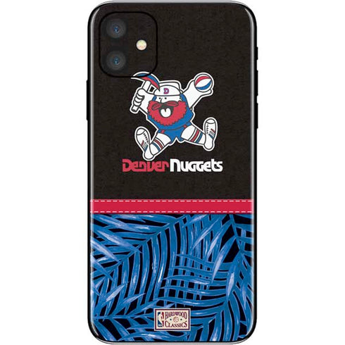 NBA Denver Nuggets Retro Palms iPhone 11 Skin