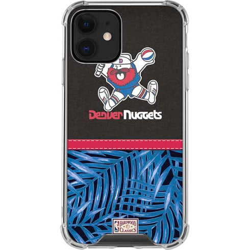 NBA Denver Nuggets Retro Palms iPhone 12 Clear Case