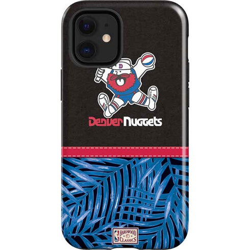 NBA Denver Nuggets Retro Palms iPhone 12 Mini Impact Case