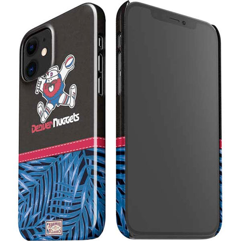 NBA Denver Nuggets Retro Palms iPhone 12 Mini Lite Case
