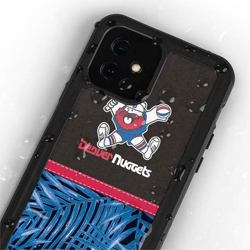 NBA Denver Nuggets Retro Palms iPhone 12 Mini Waterproof Case