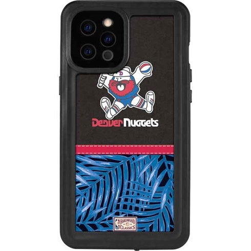 NBA Denver Nuggets Retro Palms iPhone 12 Pro Max Waterproof Case