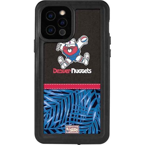 NBA Denver Nuggets Retro Palms iPhone 12 Pro Waterproof Case