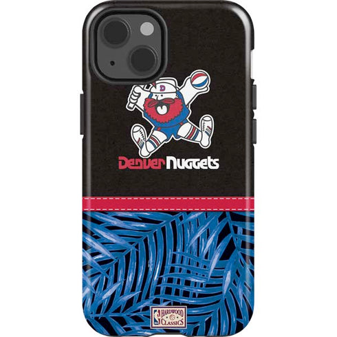 NBA Denver Nuggets Retro Palms iPhone 13 Impact Case