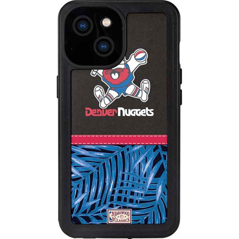 NBA Denver Nuggets Retro Palms iPhone 13 Mini Waterproof Case
