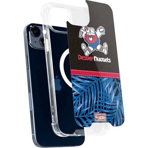 NBA Denver Nuggets Retro Palms iPhone 14 Plus MagSafe Case