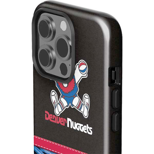 NBA Denver Nuggets Retro Palms iPhone 15 Pro Impact Case