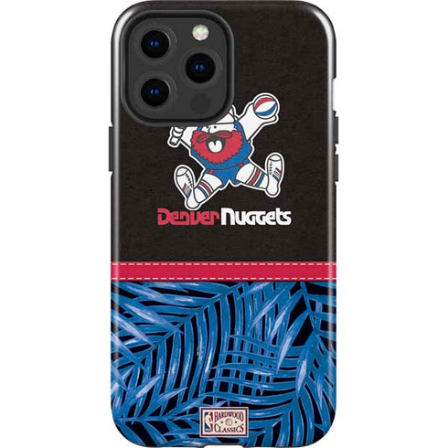 NBA Denver Nuggets Retro Palms iPhone 14 Pro Max Impact Case