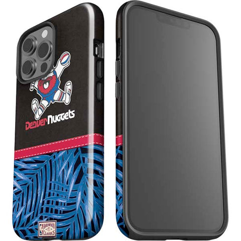 NBA Denver Nuggets Retro Palms iPhone 15 Pro Max Impact Case
